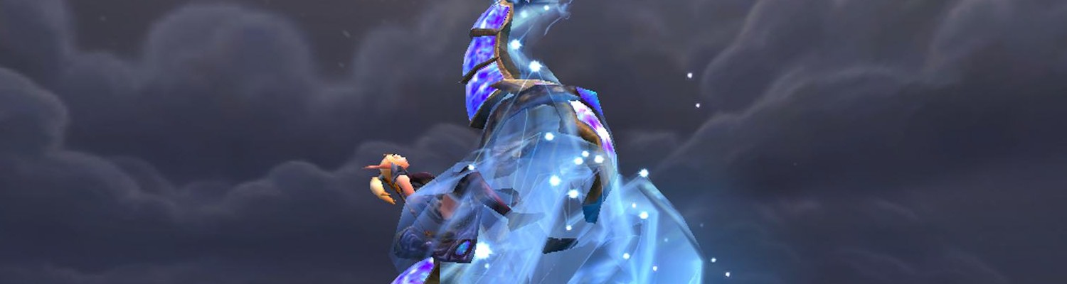 Celestial Steed w World of Warcraftft bg